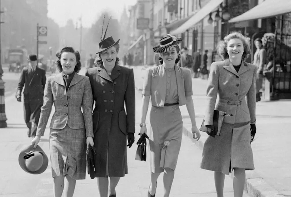 moda años 30 - Cómo era la moda de los años 40