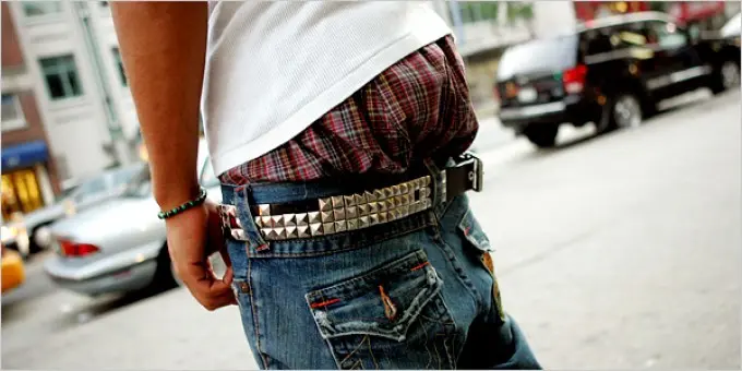 de donde viene la moda de los pantalones abajo - Cómo eran los pantalones de antes