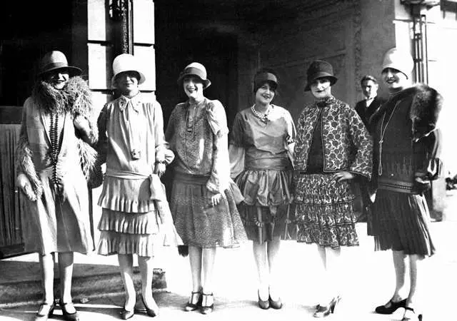 moda en 1920 - Cómo se hacía la ropa en 1920