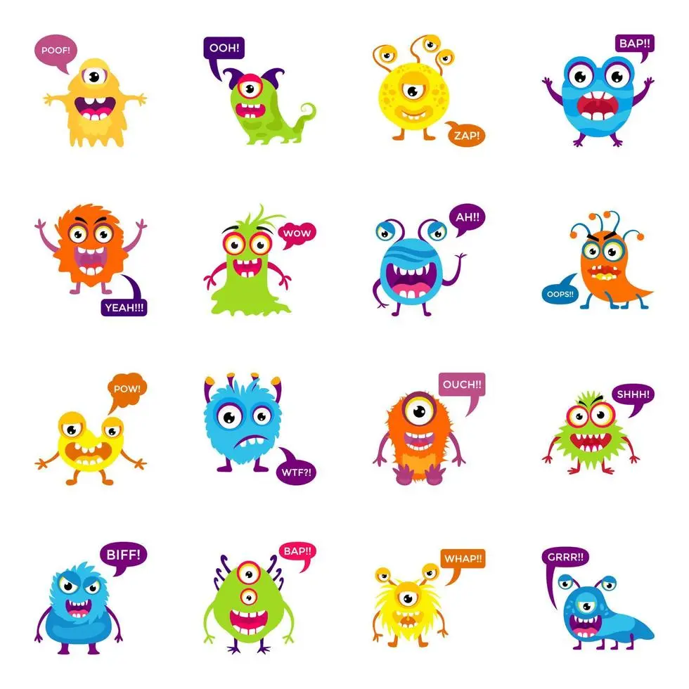 monstruos de moda - Cómo se llama el monstruo azul de moda