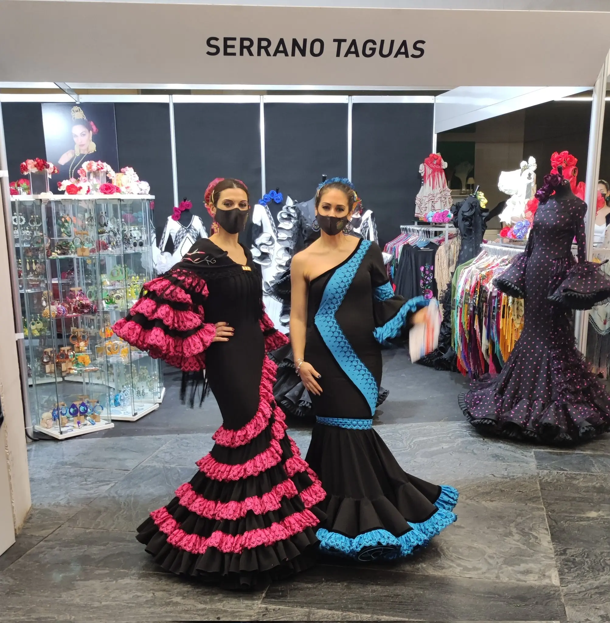 moda flamenca serrano taguas - Cómo se llama el pañuelo de flamenca