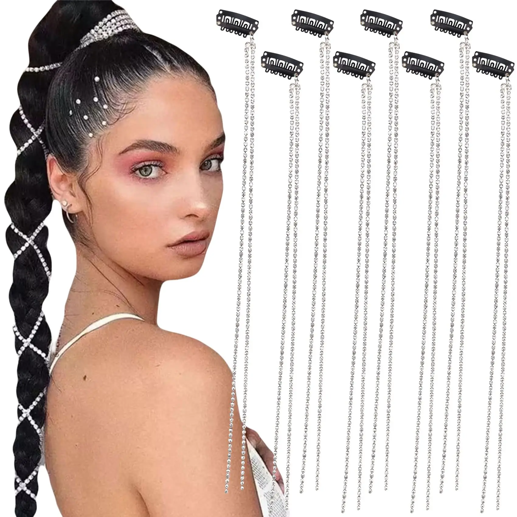 cadenas para el cabello de moda - Cómo se llaman las cadenas que van en la cabeza