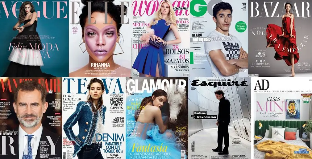revistas de moda españa - Cómo se llaman las revistas de moda