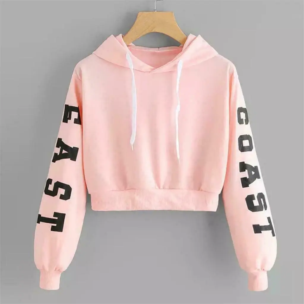 sudaderas de moda chica - Cómo se llaman las sudaderas muy cortas