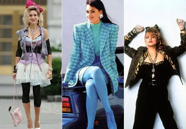 moda de los 80 - Cómo se vestian en los 80 las chicas