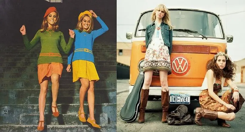 moda año 50 mujeres - Cómo se vestían las mujeres en los años 60