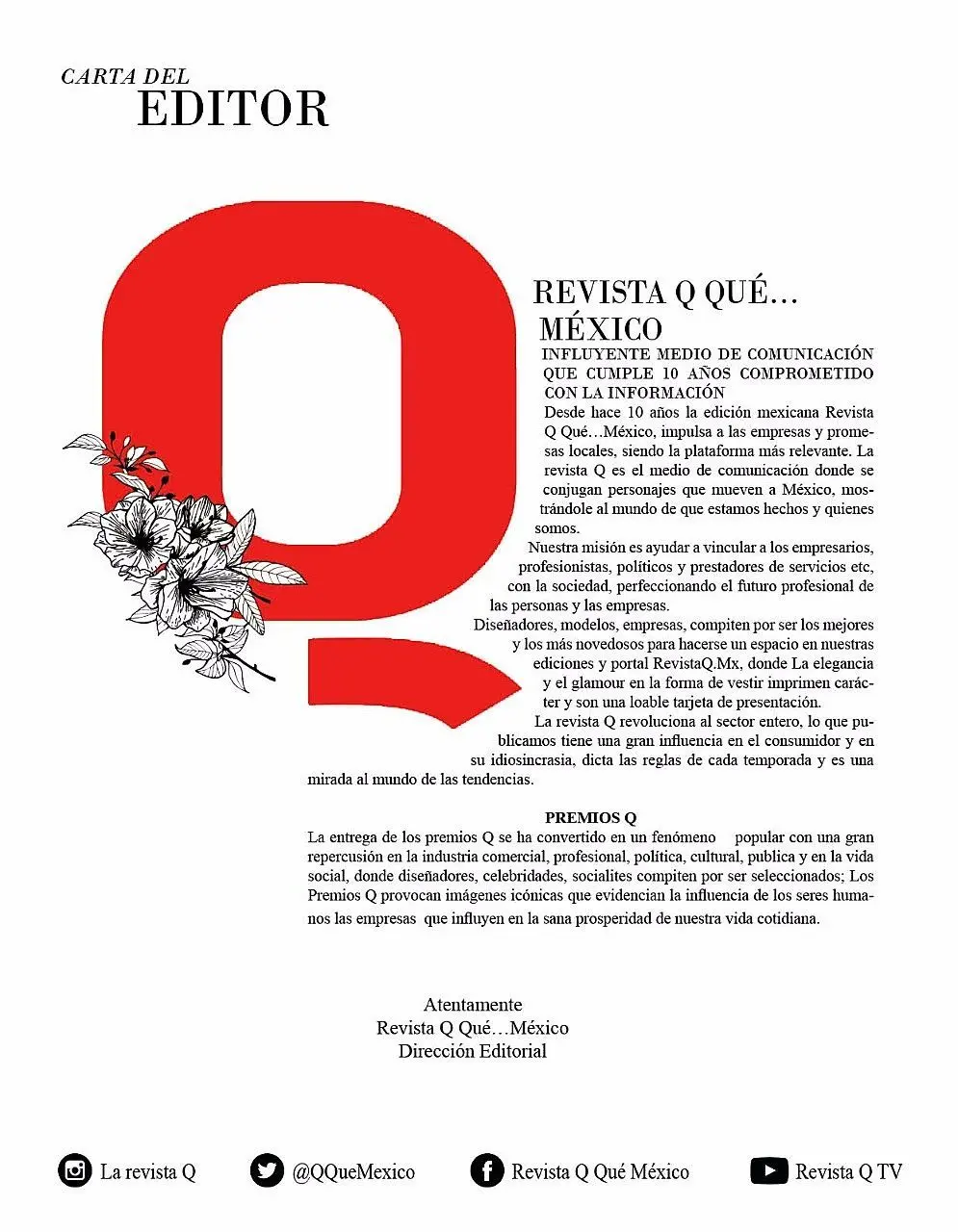 carta editorial de una revista de moda - Cuál es la carta del editor en una revista