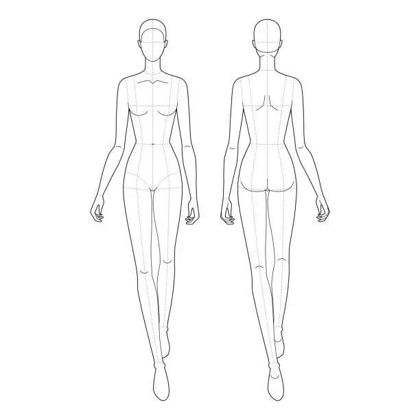 maniqui dibujo moda - Qué es modelo maniquí