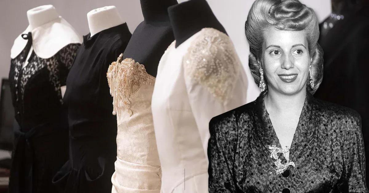 eva peron moda - Qué marca de ropa usaba Eva Perón