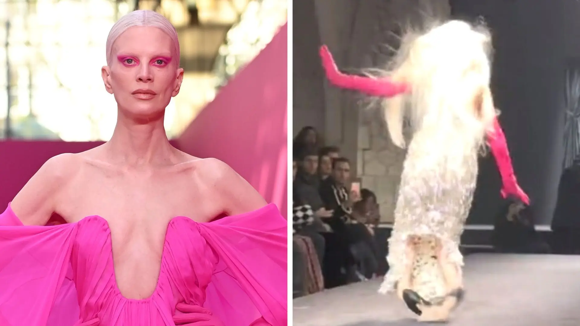 desfile de moda valentino - Qué pasó en la pasarela de Valentino