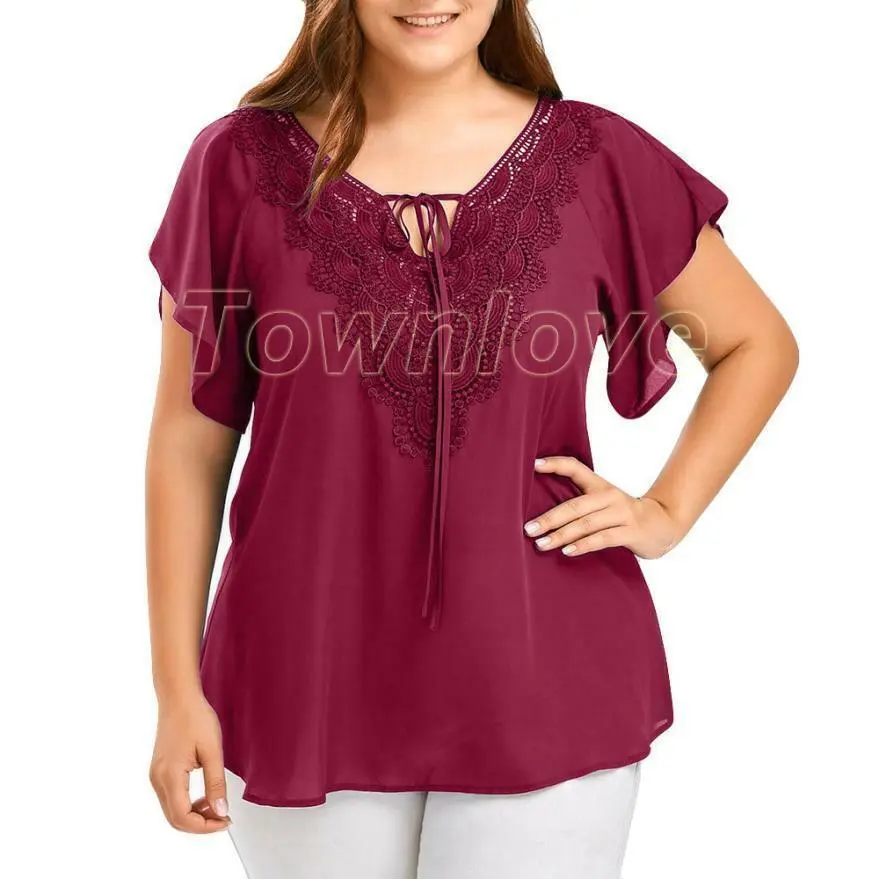 blusas grandes de moda - Qué talla es XL en blusa de mujer