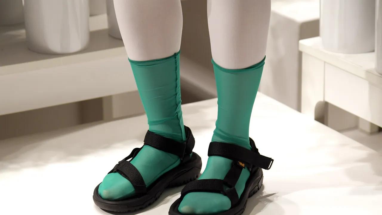 moda calcetines por fuera mujer - Qué tipo de calcetines usar