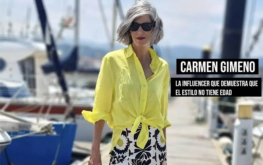 influencers moda mujer 40 años - Quién es Carmen Gimeno